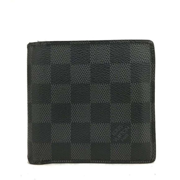 Louis Vuitton Damier Graphite Portefeiulle Marco Bifold Wallet/4W0370 - Picture 1 of 8